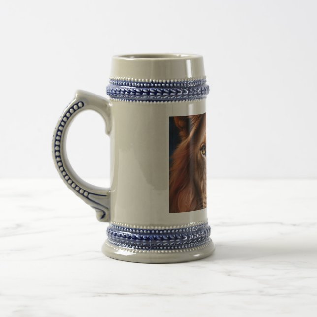 Caneca De Cerveja Majestätischer Löwe  (Esquerda)