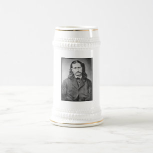 Caneca De Cerveja Marechal Wild Bill Hickok Pistoleiro do Velho Oest