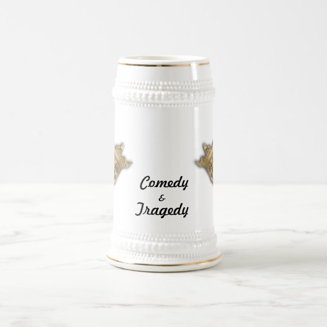 Caneca De Cerveja Máscaras de Comédia e Tragédia do Teatro Dourado (Centro)