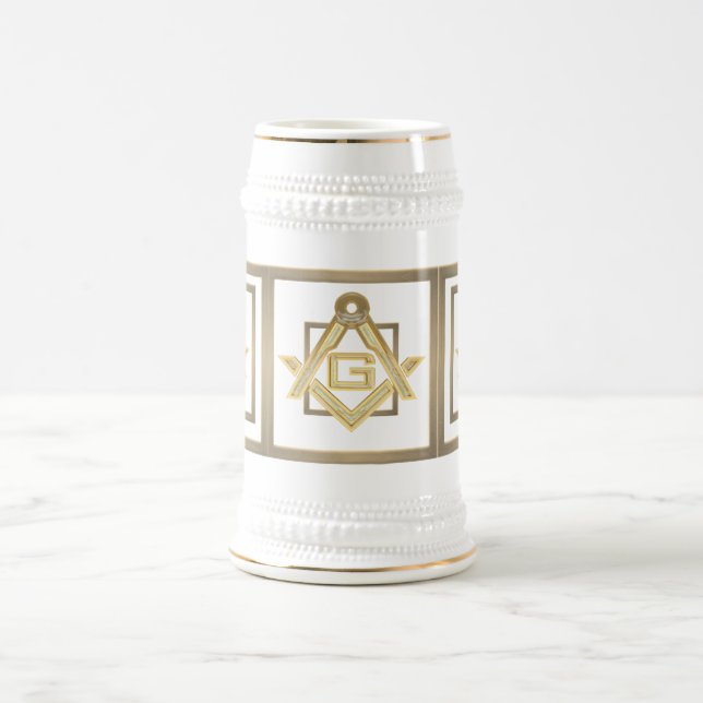 Caneca De Cerveja Masonic Ouro Rush (Centro)
