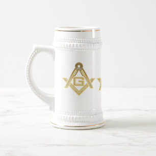 Caneca De Cerveja Masonic Ouro Rush