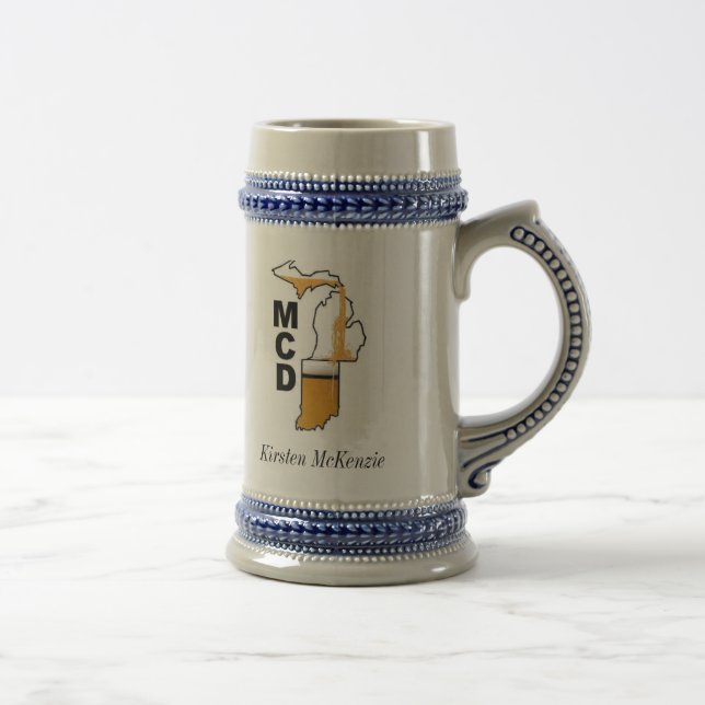 Caneca De Cerveja MCDlogo, a aliança de Michiana do bebendo… (Direita)