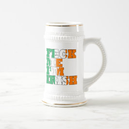 Caneca De Cerveja Me diga que sou irlandês