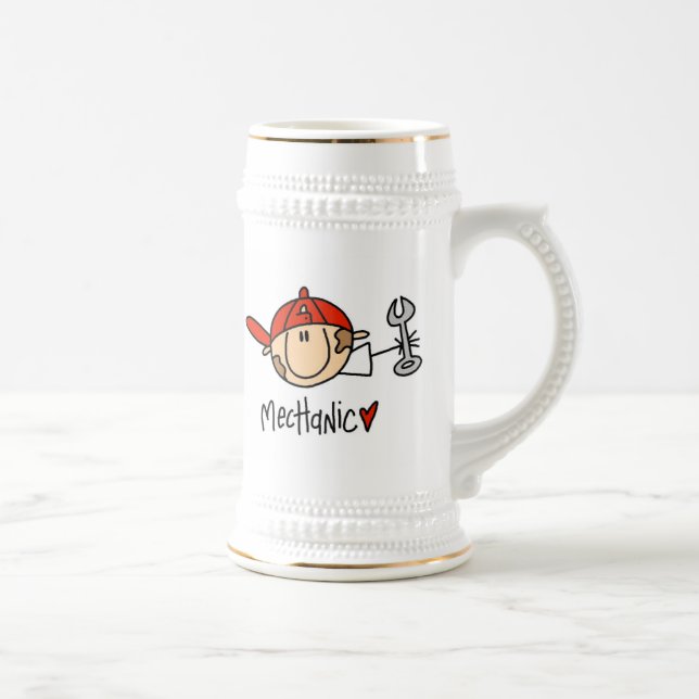 Caneca De Cerveja Mecânico (Direita)