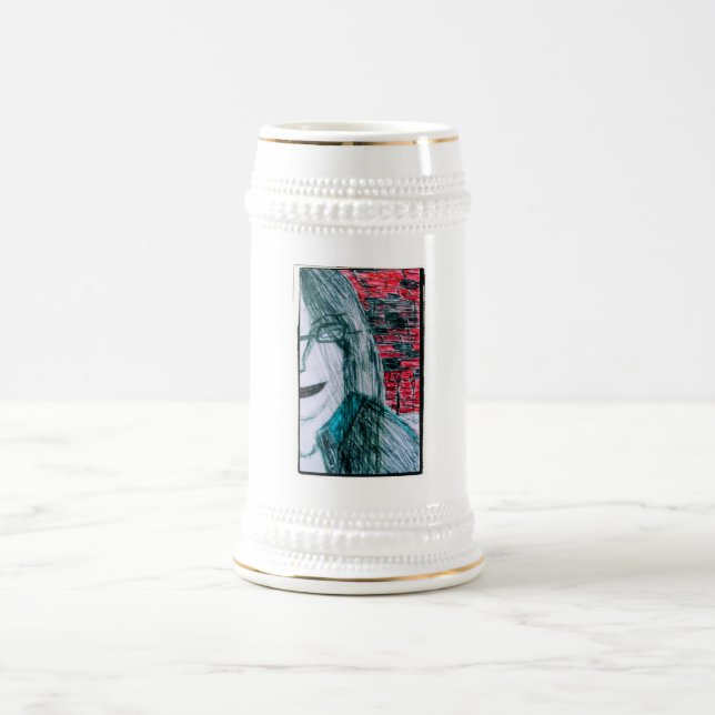 Caneca De Cerveja Meia Garota (Centro)