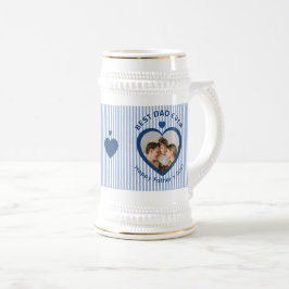 Caneca De Cerveja Melhor Pai de Todos os Tempos Foto Carta Modelo Mi