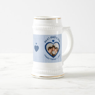 Caneca De Cerveja Melhor Pai de Todos os Tempos Foto Carta Modelo Mi