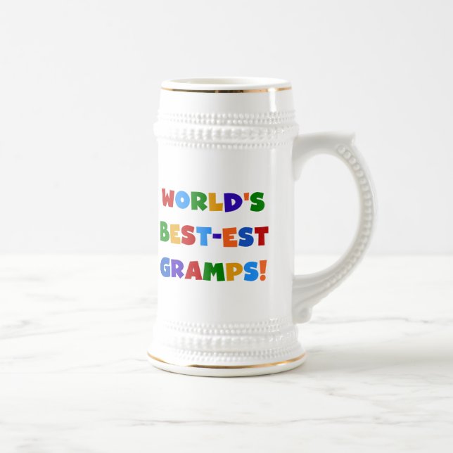 Caneca De Cerveja Melhores presentes de vovô no mundo (Direita)