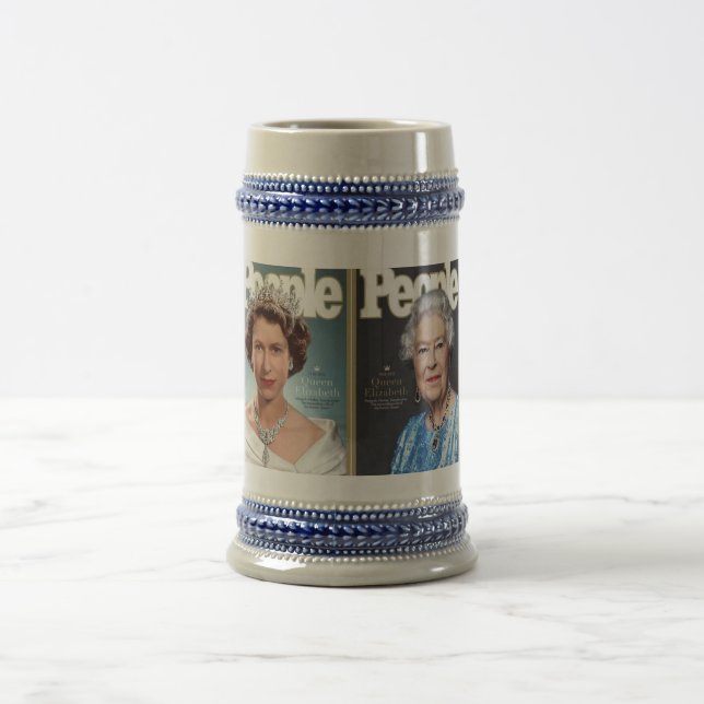 CANECA DE CERVEJA MEMORIAL QUEEN ELIZABETH II MUG (Centro)