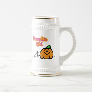 Caneca De Cerveja Menina Abóbora