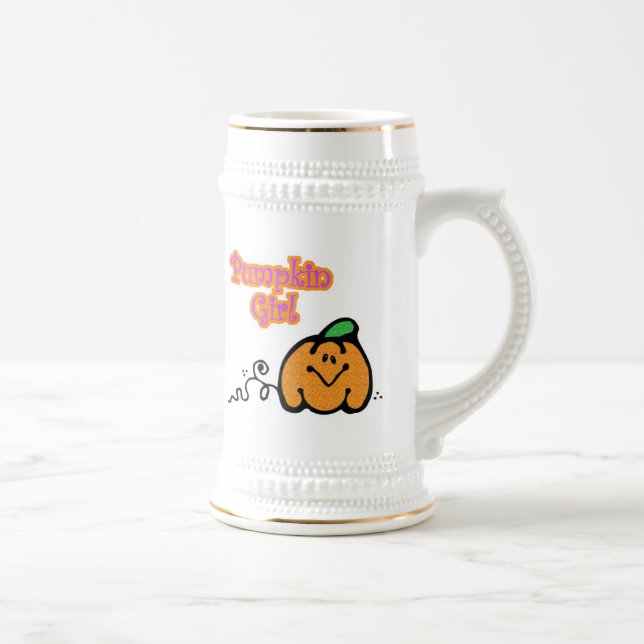Caneca De Cerveja Menina Abóbora (Direita)