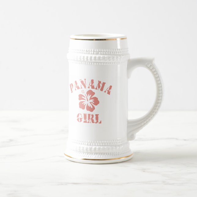 Caneca De Cerveja Menina Rosa Panamá (Direita)