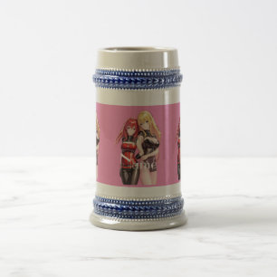 Caneca De Cerveja Meninas bonitas Animam Thunder_Cove