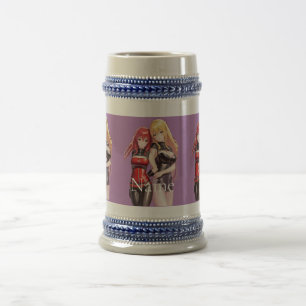 Caneca De Cerveja Meninas bonitas Animam Thunder_Cove