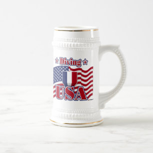 Caneca De Cerveja Mergulho EUA