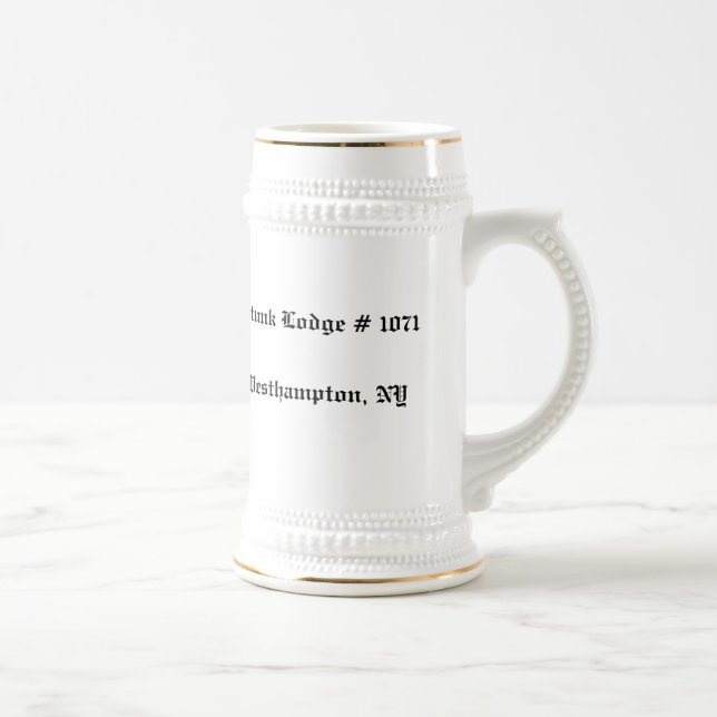 Caneca de cerveja mestra do pedreiro de Potunk (Direita)