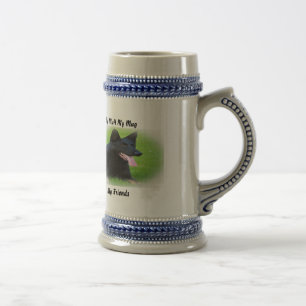 Caneca De Cerveja Meu Cão, Minha Caneca, Meus Amigos.
