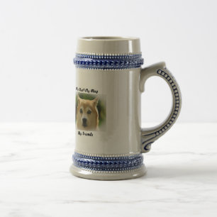 Caneca De Cerveja Meu Cão, Minha Caneca, Meus Amigos.