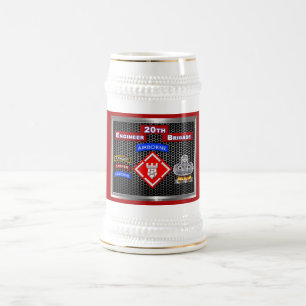 Caneca De Cerveja Migh20 Engenheiro Brigade-Airborne