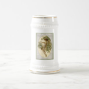 Caneca De Cerveja Mistletofairy Mug Sobre Sua Cabeça