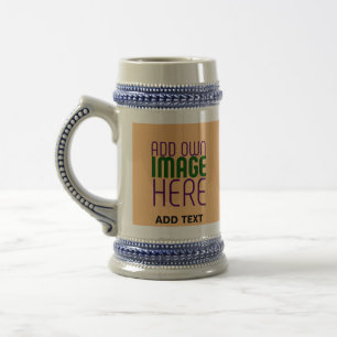 CANECA DE CERVEJA MODELO DE TEXTO DE IMAGEM DE PEACH EDITÁVEL MODERN