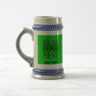 CANECA DE CERVEJA MODELO DE TEXTO DE IMAGEM DE VERDE LIMÃO EDITÁVEL 