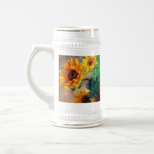 Caneca De Cerveja Monet Sunflower (Esquerda)