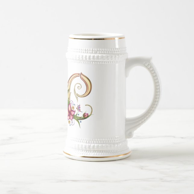 Caneca De Cerveja Monograma C Gift Mug (Direita)