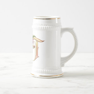 Caneca De Cerveja Monograma T Gift Mug