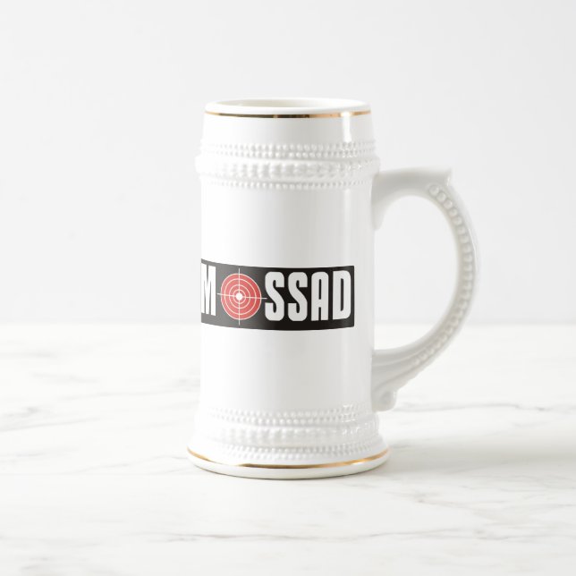 Caneca De Cerveja Mossad (Direita)