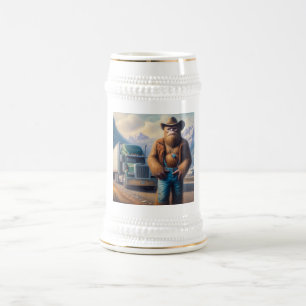 Caneca De Cerveja Motorista de caminhão Bigfoot