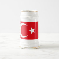 Mug com bandeira da Turquia