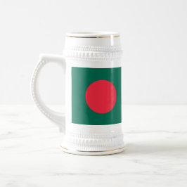 Caneca de cerveja Mug com Bandeira de Bangladesh