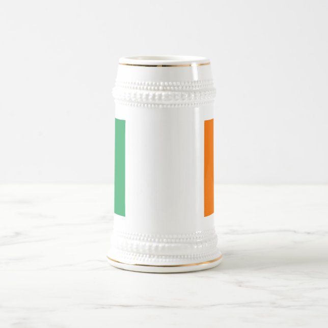 Caneca De Cerveja Mug com Flag da Irlanda (Centro)