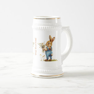 Caneca De Cerveja Mug de Coelho Florestal - Seu Amigo Do Woodland