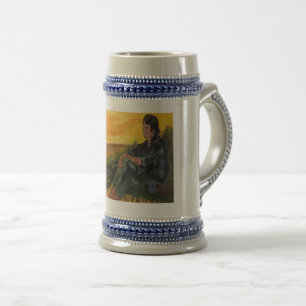 Caneca De Cerveja mug " O primeiro dia que é a paz Sarr