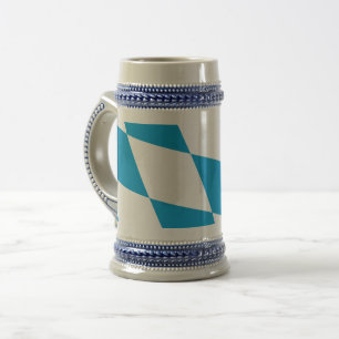 Caneca De Cerveja Mug with Flag of Bavaria, Alemanha