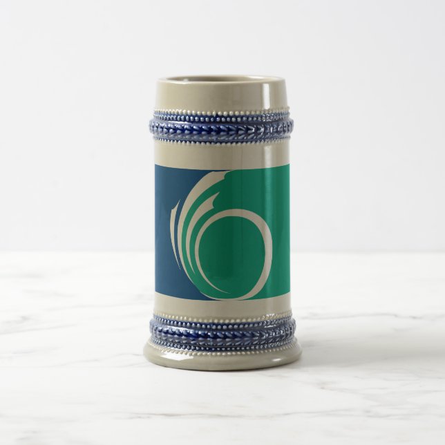 Caneca De Cerveja Mug with Flag of Ottawa, Canada (Centro)