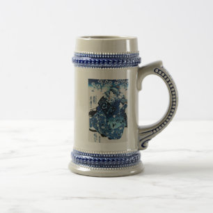 Caneca De Cerveja Mulher Geisya Japonesa, Kuniyoshi, Ukiyo-e