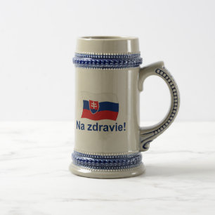 Caneca De Cerveja Na Zdravie! (A sua saúde!)