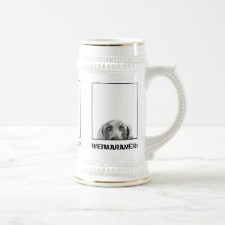 Caneca De Cerveja Nação de Weimaraner: Weimaraner em uma caixa!
