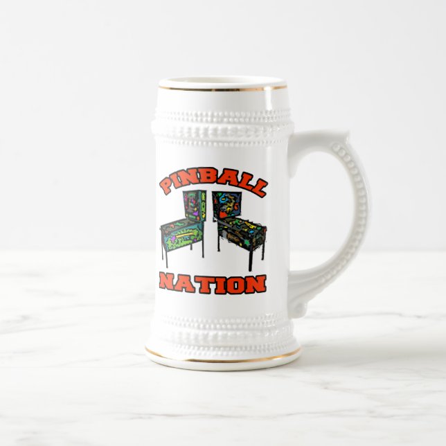 Caneca De Cerveja Nação do Pinball (Direita)