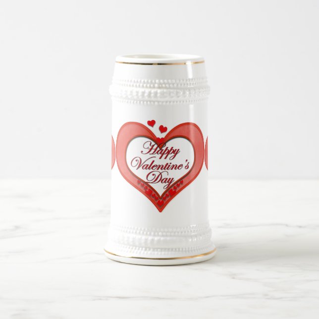 Caneca De Cerveja Namorados Vermelho de Beade (Centro)