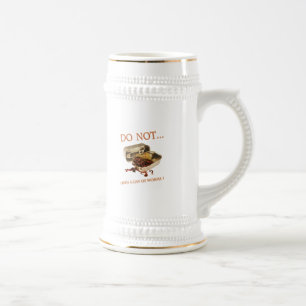 Caneca De Cerveja Não abrir uma lata de worms