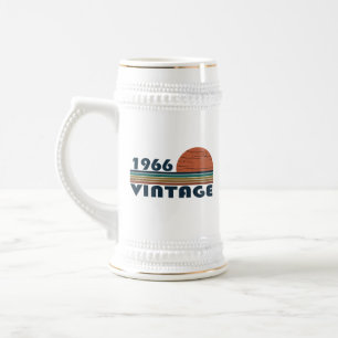 Caneca De Cerveja Nascer de aniversário de 1966