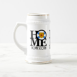 Caneca De Cerveja NASCER INICIAL AMOR Nova Escócia