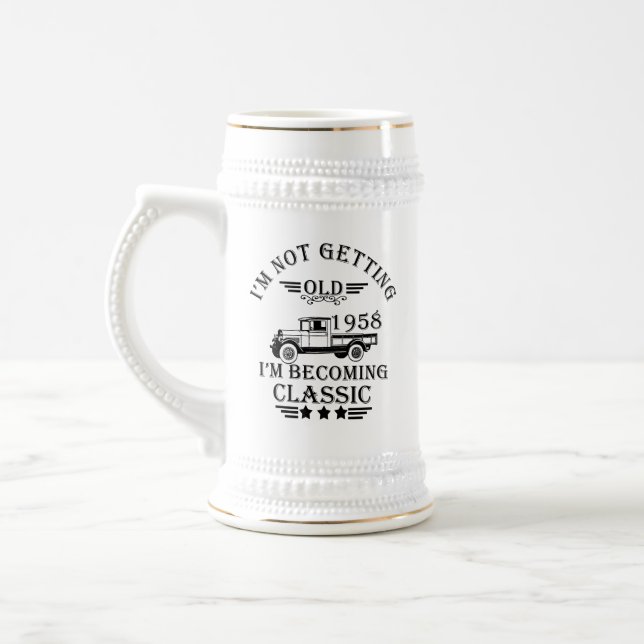 Caneca De Cerveja nascer nos anos de 1958 (Esquerda)
