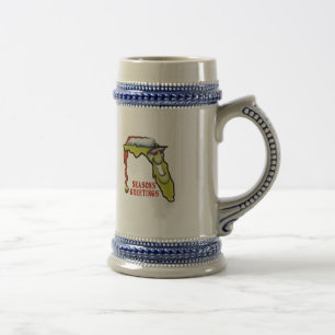Caneca De Cerveja Natal de Florida