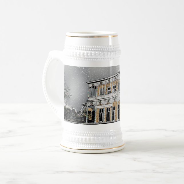 Caneca De Cerveja Natal em Fredericksburg (Frente Esquerda)