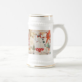 Caneca De Cerveja Natal Folclórico Escandinavo Encantador